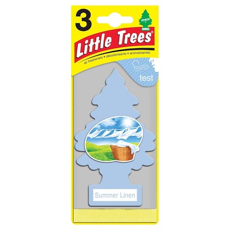 Little Trees Linen Air Freshener, 3PK 275554